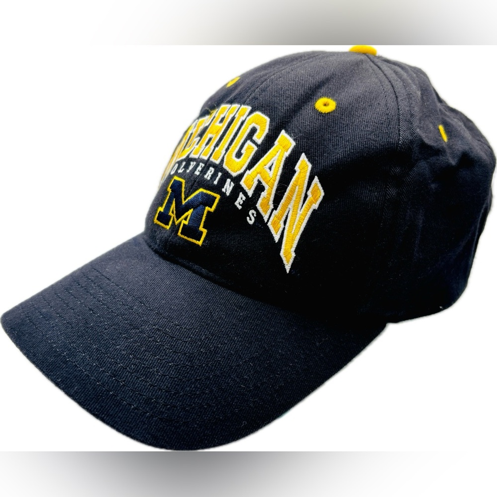 Michigan Wolverines Black Adult Unisex Cap